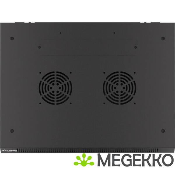 Grote foto lanberg wf01 6422 10b rack 22u wandrek zwart computers en software behuizingen en kasten
