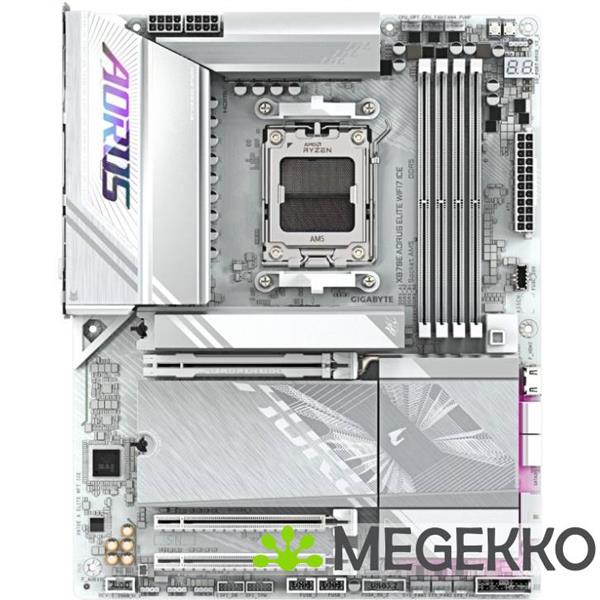 Grote foto gigabyte x870e aorus elite wifi7 ice computers en software moederborden