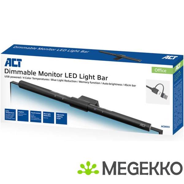 Grote foto act monitor ledlamp. dimbaar. voeding via usb computers en software overige computers en software