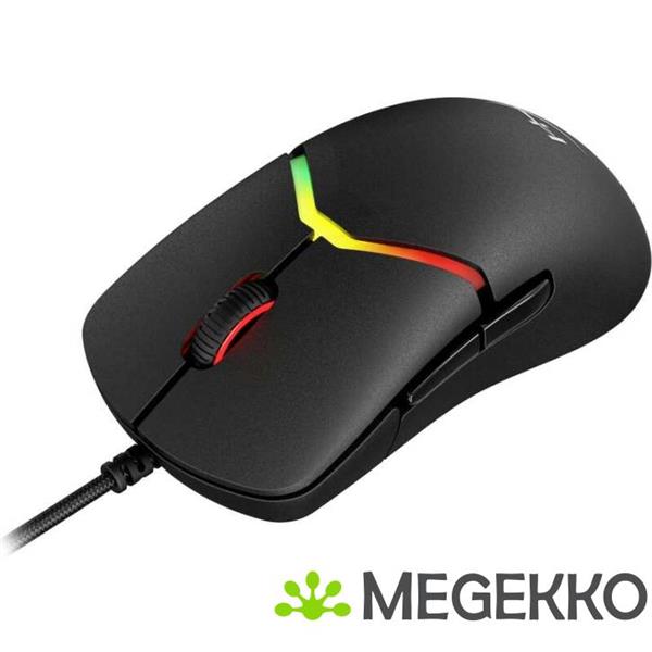 Grote foto hyperx pulsefire saga gaming muis zwart computers en software overige computers en software