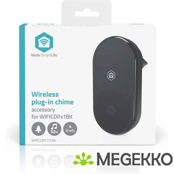 Grote foto smartlife gong 433 mhz accessoire voor wificdp11bk wificdp21bk wificdp31bk netvoeding 5 computers en software overige computers en software