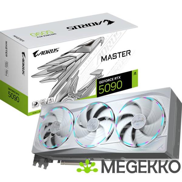 Grote foto gigabyte geforce rtx 5090 aorus master ice 32g computers en software videokaarten