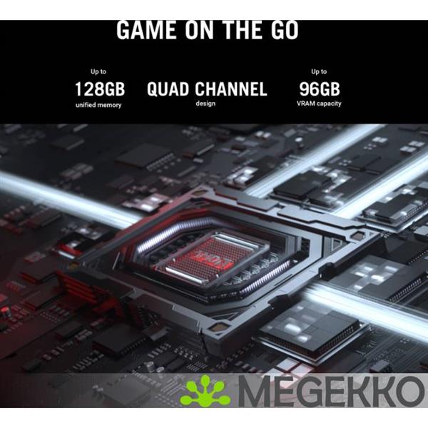 Grote foto asus rog flow z13 gz302ea ru004w 13.4 amd ryzen al max 395 hybride 2 in 1 computers en software overige computers en software