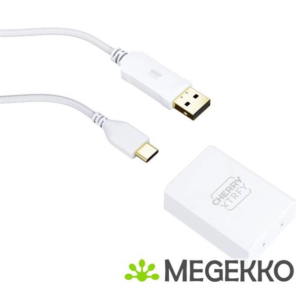 Grote foto cherry xtrfy m68 pro wit symmetrische draadloze 8k gaming muis computers en software overige computers en software