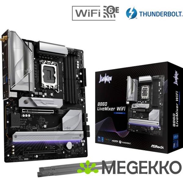 Grote foto asrock b860 livemixer wifi computers en software moederborden