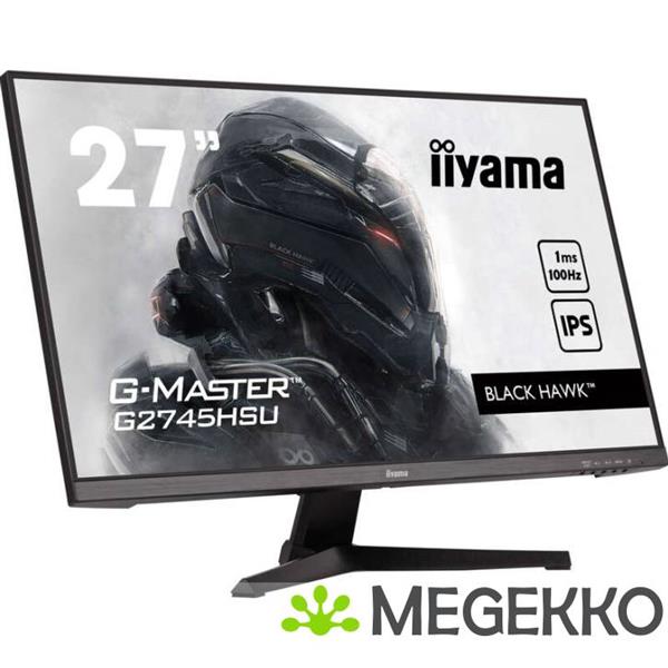 Grote foto iiyama g master g2745hsu b2 27 full hd 100hz ips monitor computers en software overige computers en software