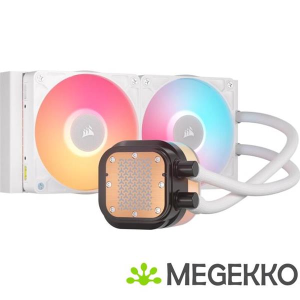 Grote foto corsair icue link titan 240 rx lcd white computers en software overige computers en software