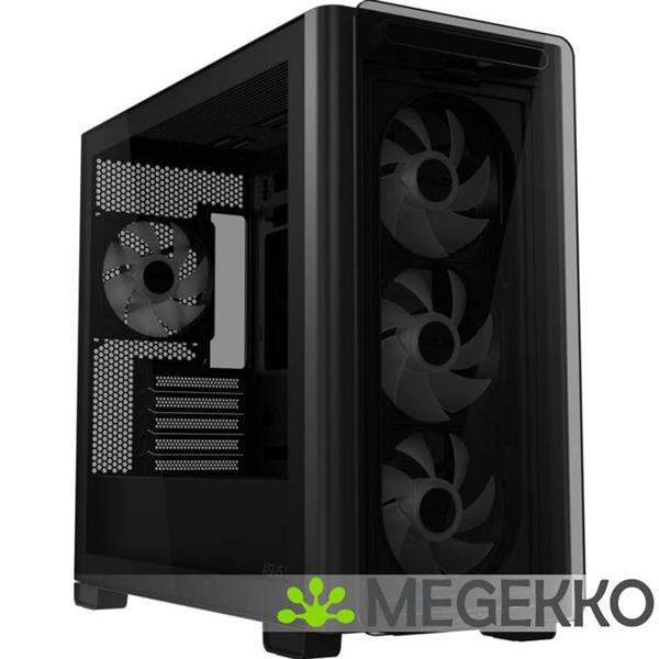 Grote foto asus a23 plus tg argb zwart computers en software behuizingen en kasten