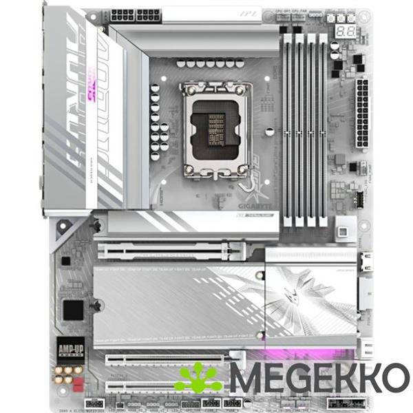 Grote foto gigabyte z890 aorus elite wifi7 ice computers en software moederborden