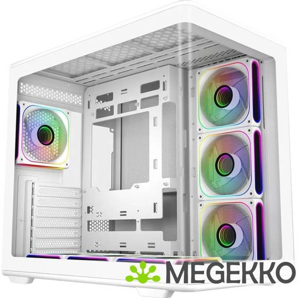 Grote foto cooler master elite 600 white computers en software behuizingen en kasten