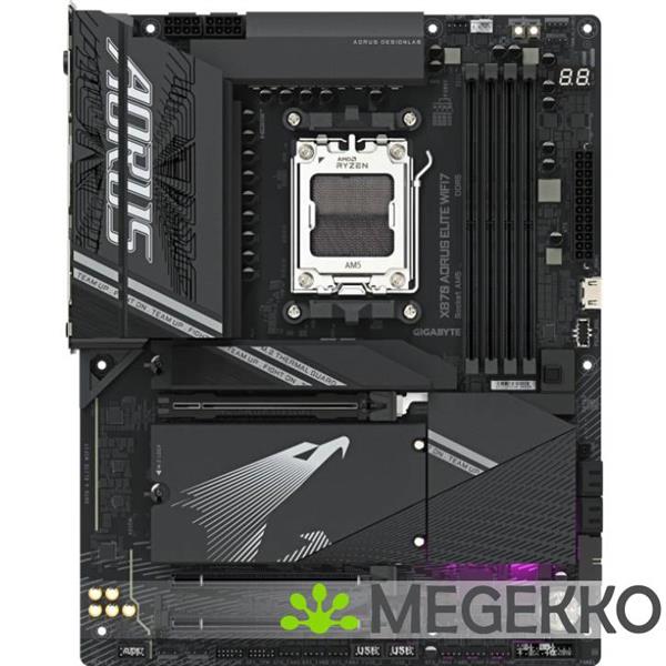 Grote foto gigabyte x870 aorus elite wifi7 computers en software moederborden