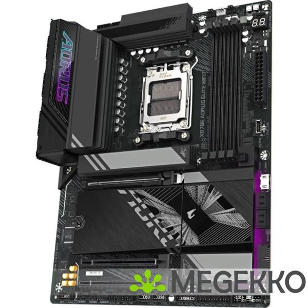 Grote foto gigabyte x870e aorus elite wifi7 computers en software moederborden