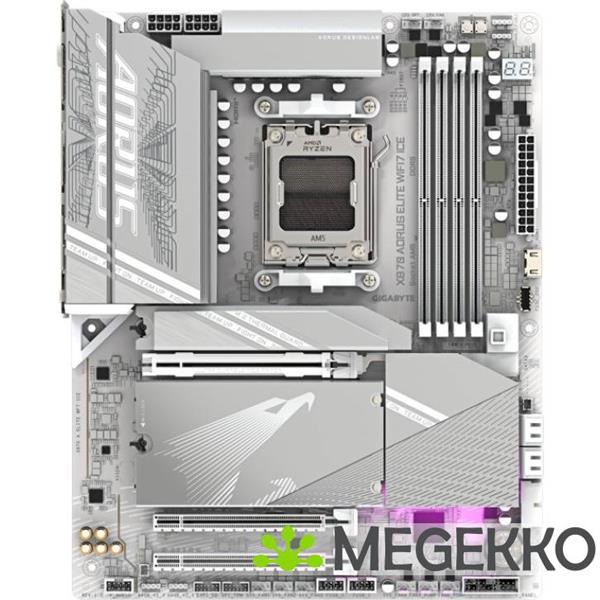 Grote foto gigabyte x870 aorus elite wf7 ice computers en software moederborden