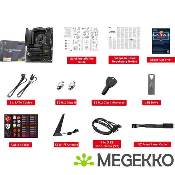 Grote foto msi mag z890 tomahawk wifi computers en software moederborden