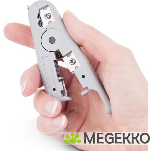 Grote foto startech.com kabelstripper en kniptang professionele striptang voor utp ftp stp coax kabels rotere computers en software overige computers en software