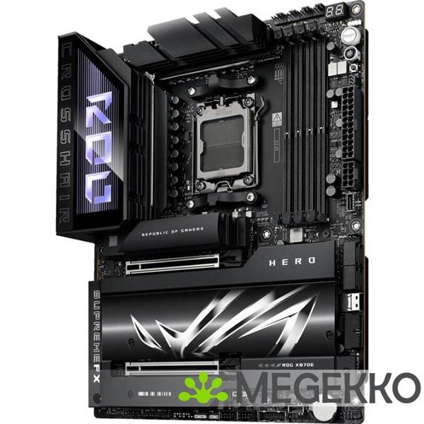Grote foto asus rog crosshair x870e hero computers en software moederborden