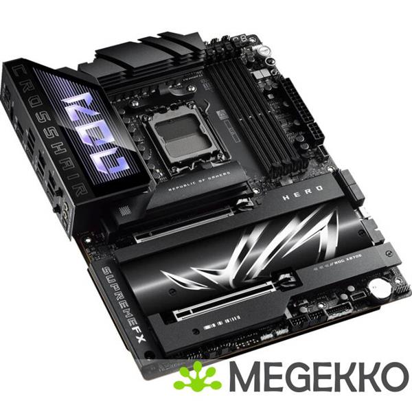 Grote foto asus rog crosshair x870e hero computers en software moederborden