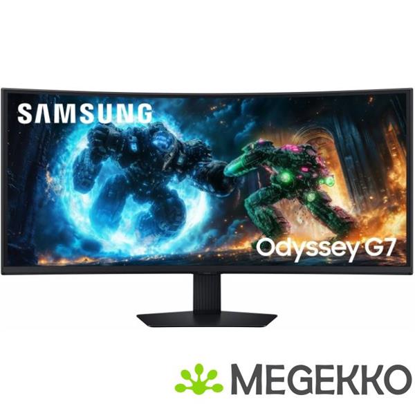 Grote foto samsung odyssey g7 ls40fg756euxen 40 wuhd 180hz va curved gaming monitor computers en software overige computers en software