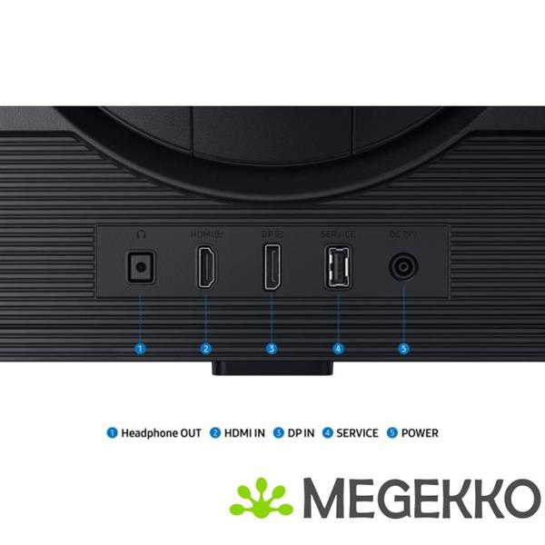 Grote foto samsung odyssey g6 ls27fg602euxen 27 qhd 350hz ips gaming monitor computers en software overige computers en software