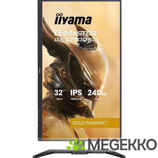 Grote foto iiyama g master gb3290qsu b1 32 quad hd ips 240hz gaming monitor computers en software overige computers en software