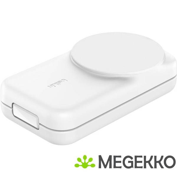 Grote foto belkin ultracharge 25w qi2 3in1 magnetic charger eu white square binnen audio tv en foto algemeen