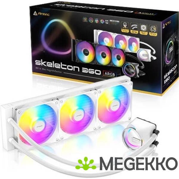 Grote foto antec skeleton 360 argb white computers en software overige computers en software