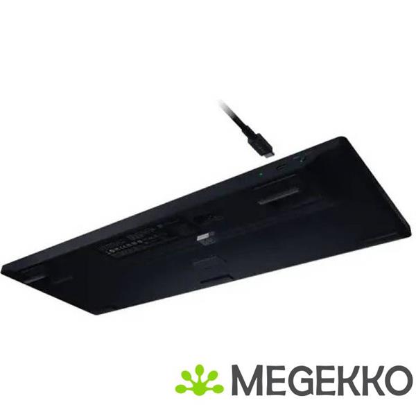 Grote foto razer blackwidow v4 low profile hyperspeed green clicky toetsenbord computers en software toetsenborden