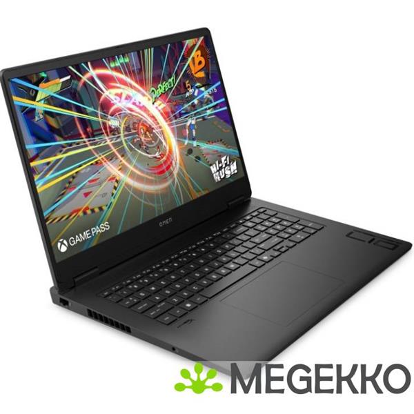Grote foto hp omen 17 db1070nd copilot pc 17.3 amd ryzen ai 7 rtx 5070 gaming laptop computers en software overige computers en software