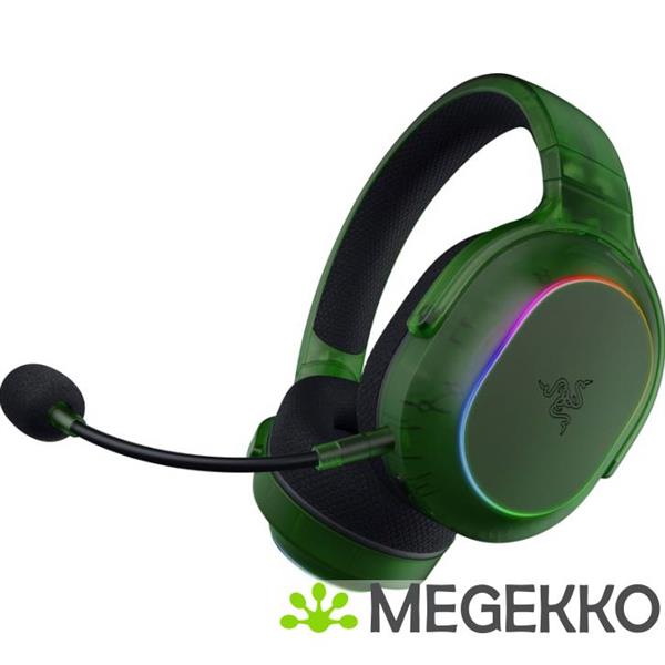 Grote foto razer barracuda x chroma phantom special edition transparant groen gaming headset audio tv en foto koptelefoons