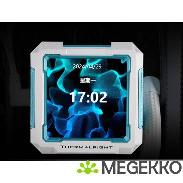 Grote foto thermalright frozen warframe pro 360 white argb computers en software overige computers en software