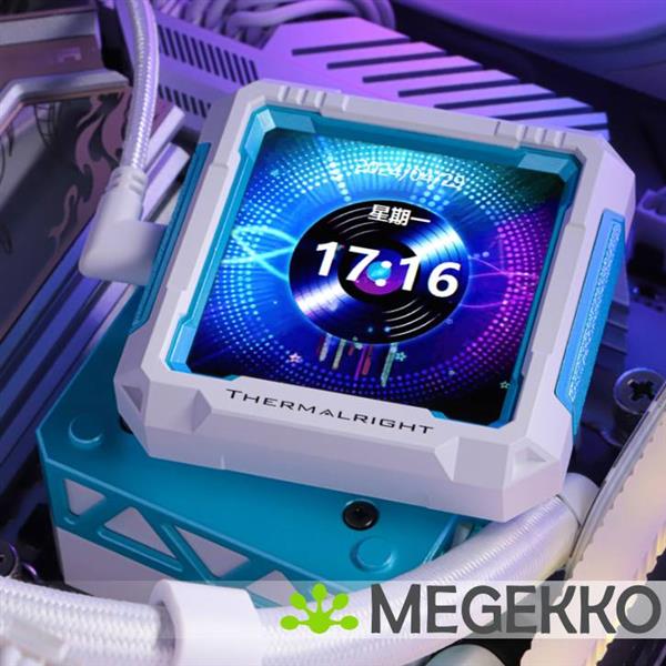 Grote foto thermalright frozen warframe pro 360 white argb computers en software overige computers en software