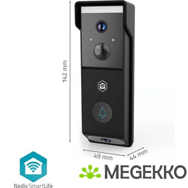 Grote foto smartlife videodeurbel wi fi batterij gevoed full hd 1080p cloud opslag optioneel micros computers en software overige computers en software