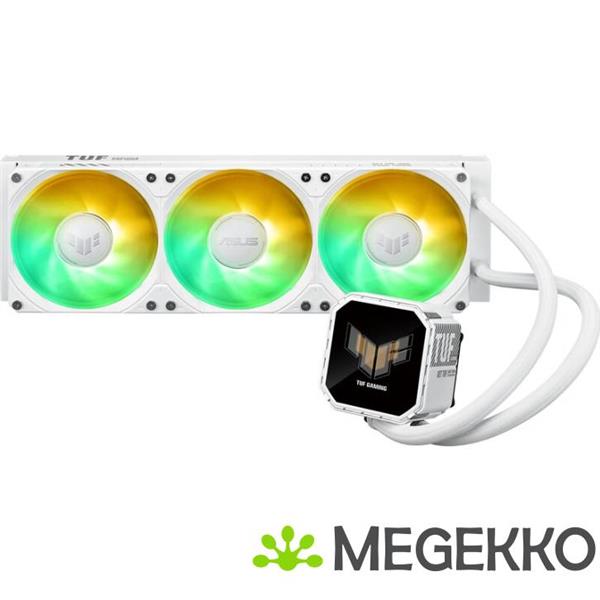 Grote foto asus tuf gaming lc iii 360 argb lcd white edition computers en software overige computers en software