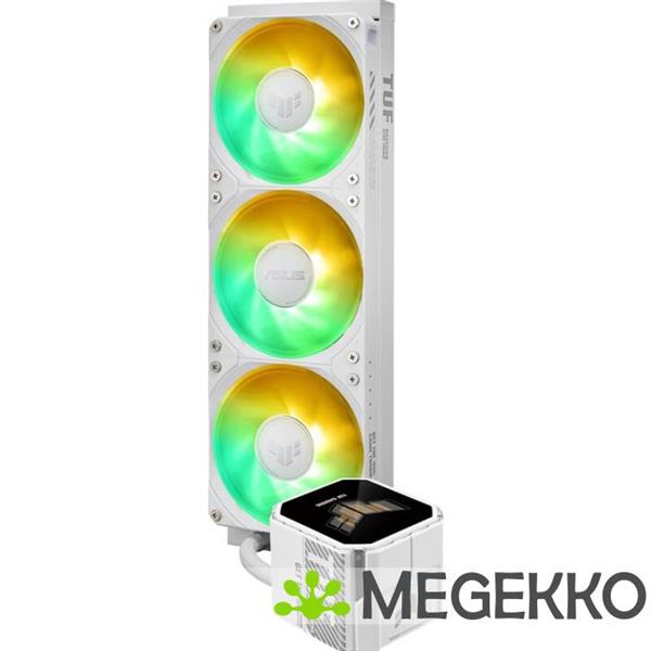 Grote foto asus tuf gaming lc iii 360 argb lcd white edition computers en software overige computers en software