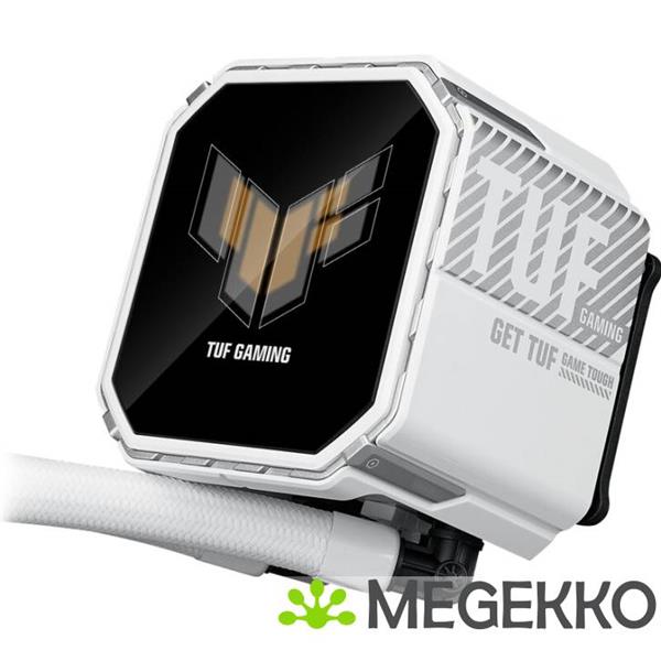 Grote foto asus tuf gaming lc iii 360 argb lcd white edition computers en software overige computers en software