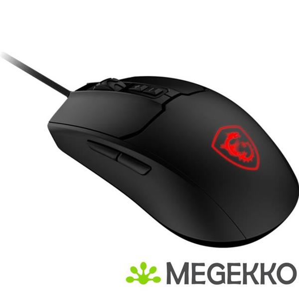 Grote foto msi forge gm100 muis gamen ambidextrous usb type a optisch 6400 dpi computers en software overige computers en software