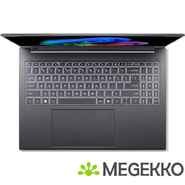 Grote foto acer aspire 16 ai a16 52m 51j5 16 intel core ultra 5 226v laptop computers en software overige computers en software