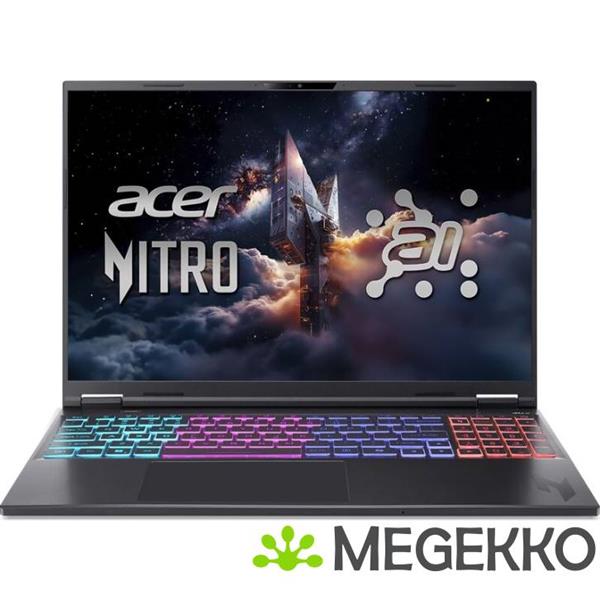 Grote foto acer nitro 16s ai an16s 61 r6nb 16 amd ryzen 7 rtx 5070 ti gaming laptop computers en software overige computers en software