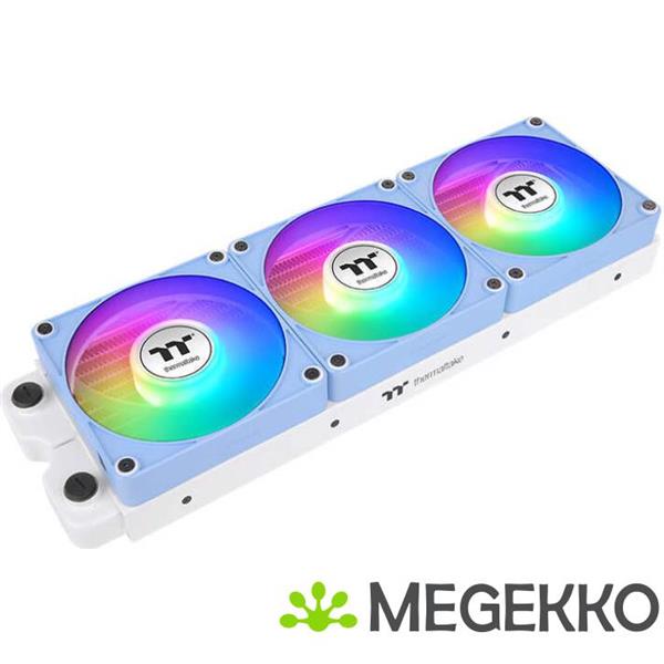 Grote foto thermaltake cl f198 pl12bu a koelsysteem voor computers computer behuizing ventilator 12 cm blauw 3 computers en software overige computers en software