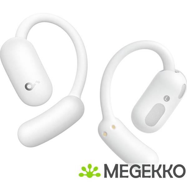 Grote foto anker soundcore aerofit 2 open ear draadloos wit audio tv en foto koptelefoons