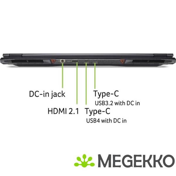 Grote foto acer nitro 18 ai an18 61 r0nj 18 amd ryzen 7 rtx 5070 ti gaming laptop computers en software overige computers en software