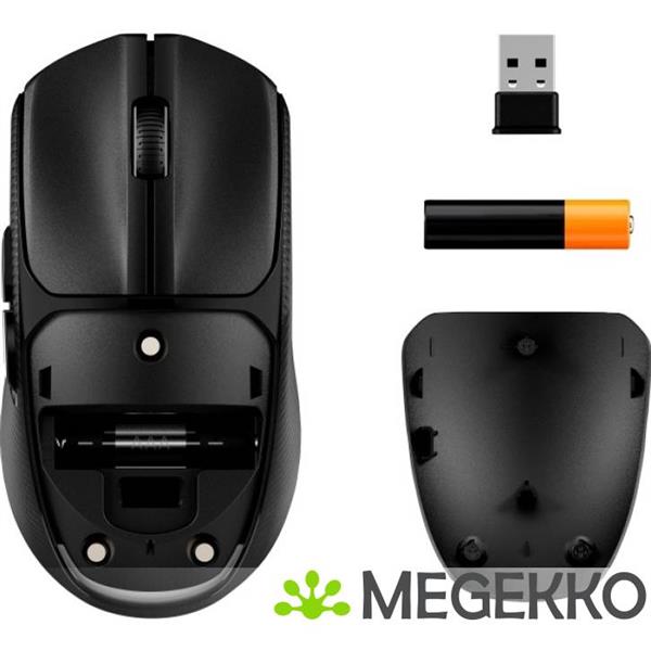 Grote foto hyperx pulsefire fuse wireless gaming muis in zwart computers en software overige computers en software