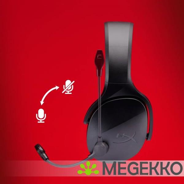 Grote foto hyperx cloud jet draadloze headset in blauw audio tv en foto koptelefoons