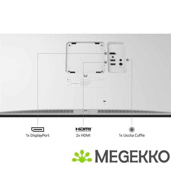 Grote foto lg ultrafine 27us550 w 27 ultra hd ips monitor computers en software overige computers en software