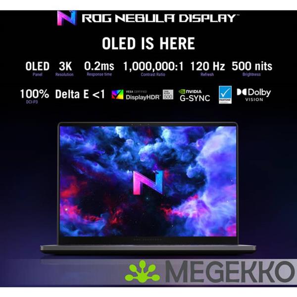 Grote foto asus rog zephyrus g14 ga403ww qs075w 14 amd ryzen ai 9 rtx 5080 gaming laptop computers en software overige computers en software