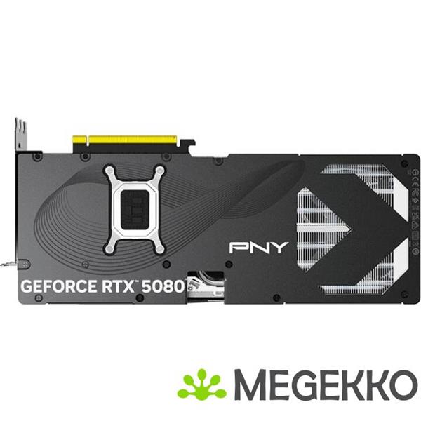 Grote foto pny geforce rtx 5080 16gb overclocked triple fan computers en software videokaarten