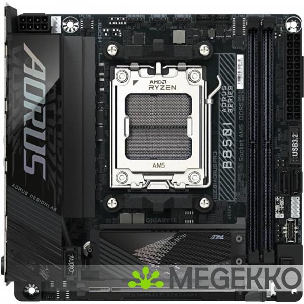 Grote foto gigabyte b850i aorus pro computers en software moederborden