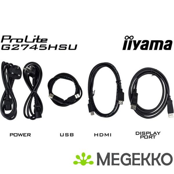 Grote foto iiyama g master g2745hsu b2 27 full hd 100hz ips monitor computers en software overige computers en software