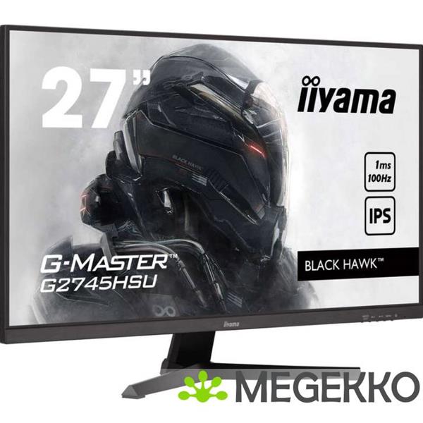 Grote foto iiyama g master g2745hsu b2 27 full hd 100hz ips monitor computers en software overige computers en software