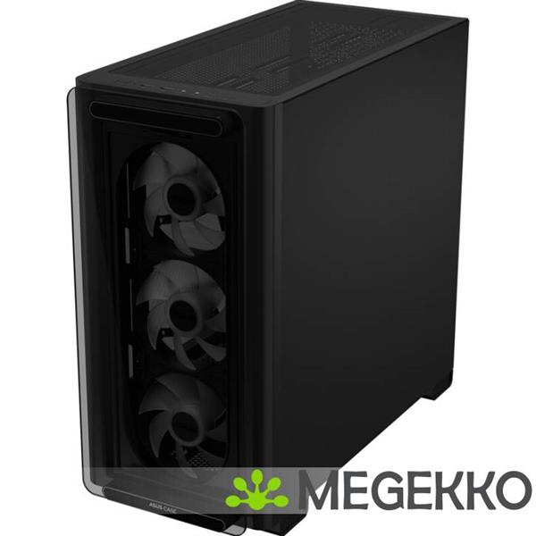 Grote foto asus a23 plus tg argb zwart computers en software behuizingen en kasten